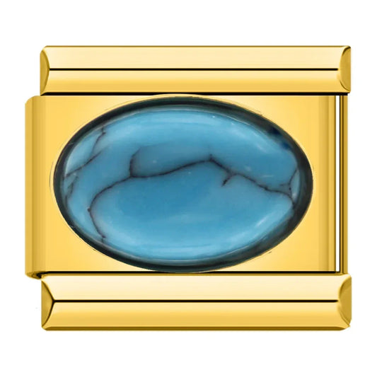 galet bleu